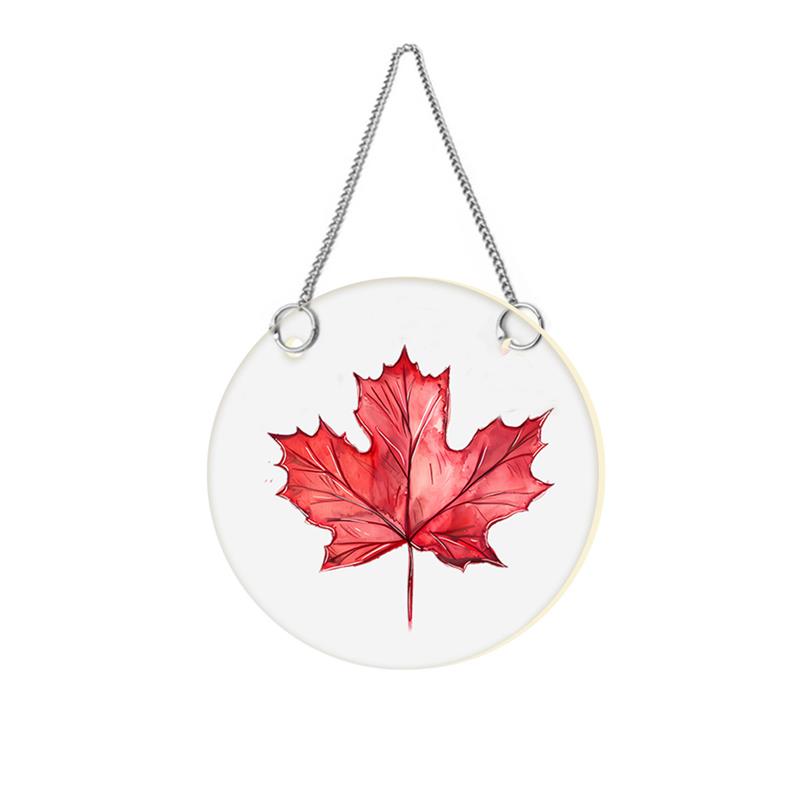 Maple Leaf Suncatcher