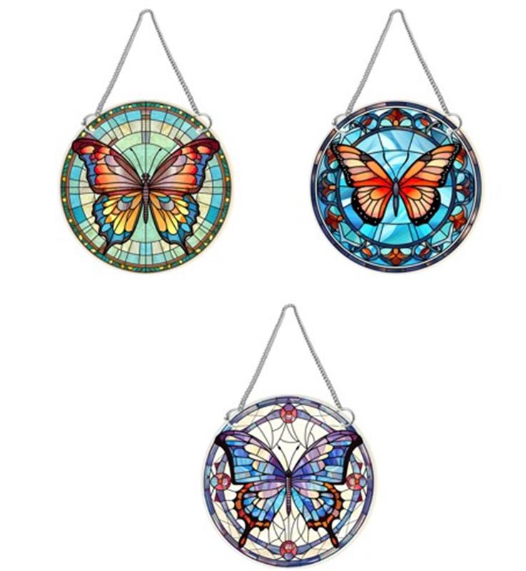 Assorted Butterfly Suncatchers
