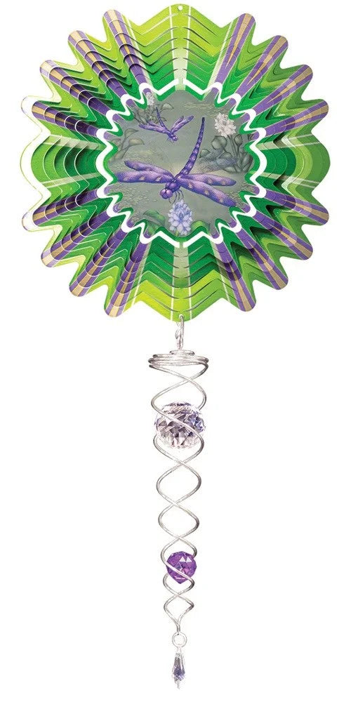 Spinfinity Wind Spinner-Animated Dragonfly