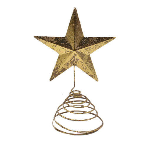 Gold Star Tree Topper
