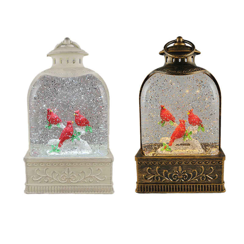 Cardinal Snow Globe