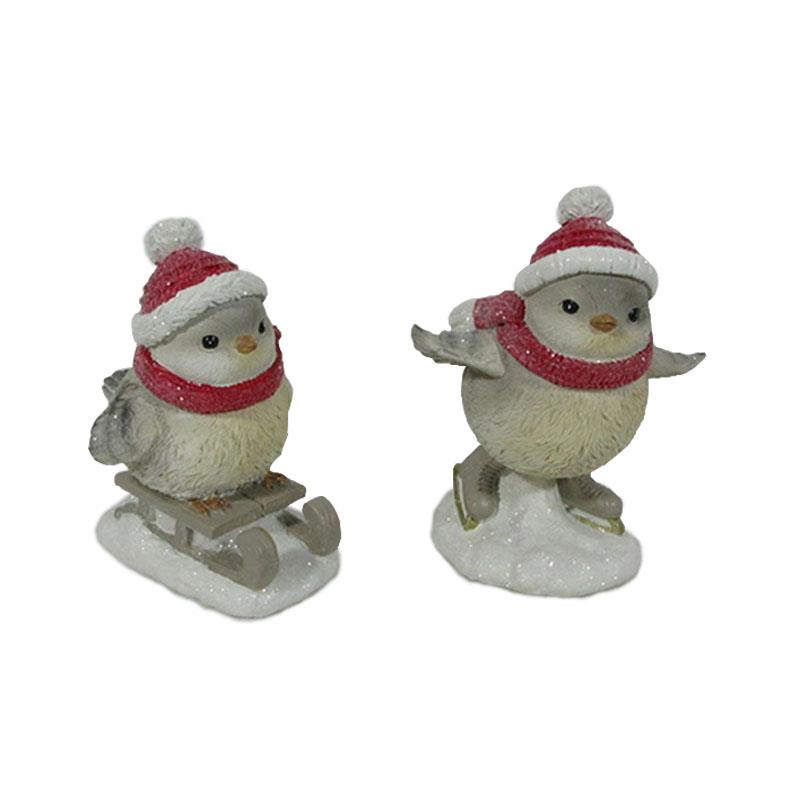 Winter Birds-Skating or Sledding