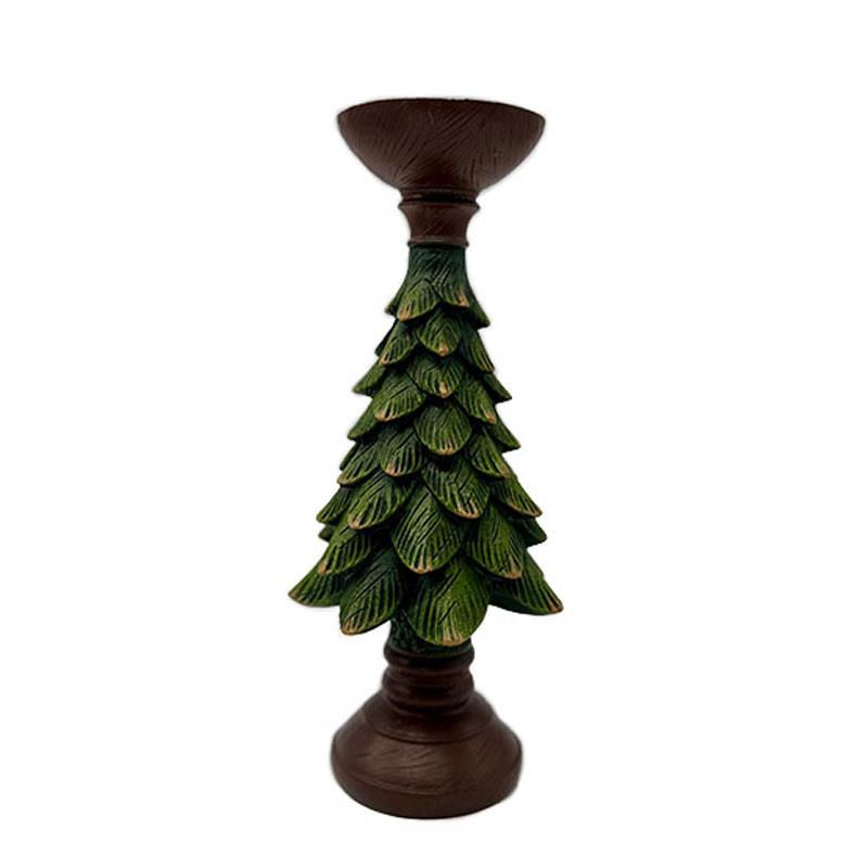 Evergreen Tree Candle Holder