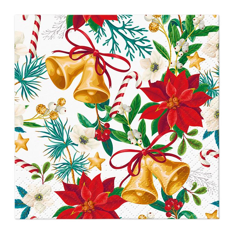 Botanical Noel Decor Napkins