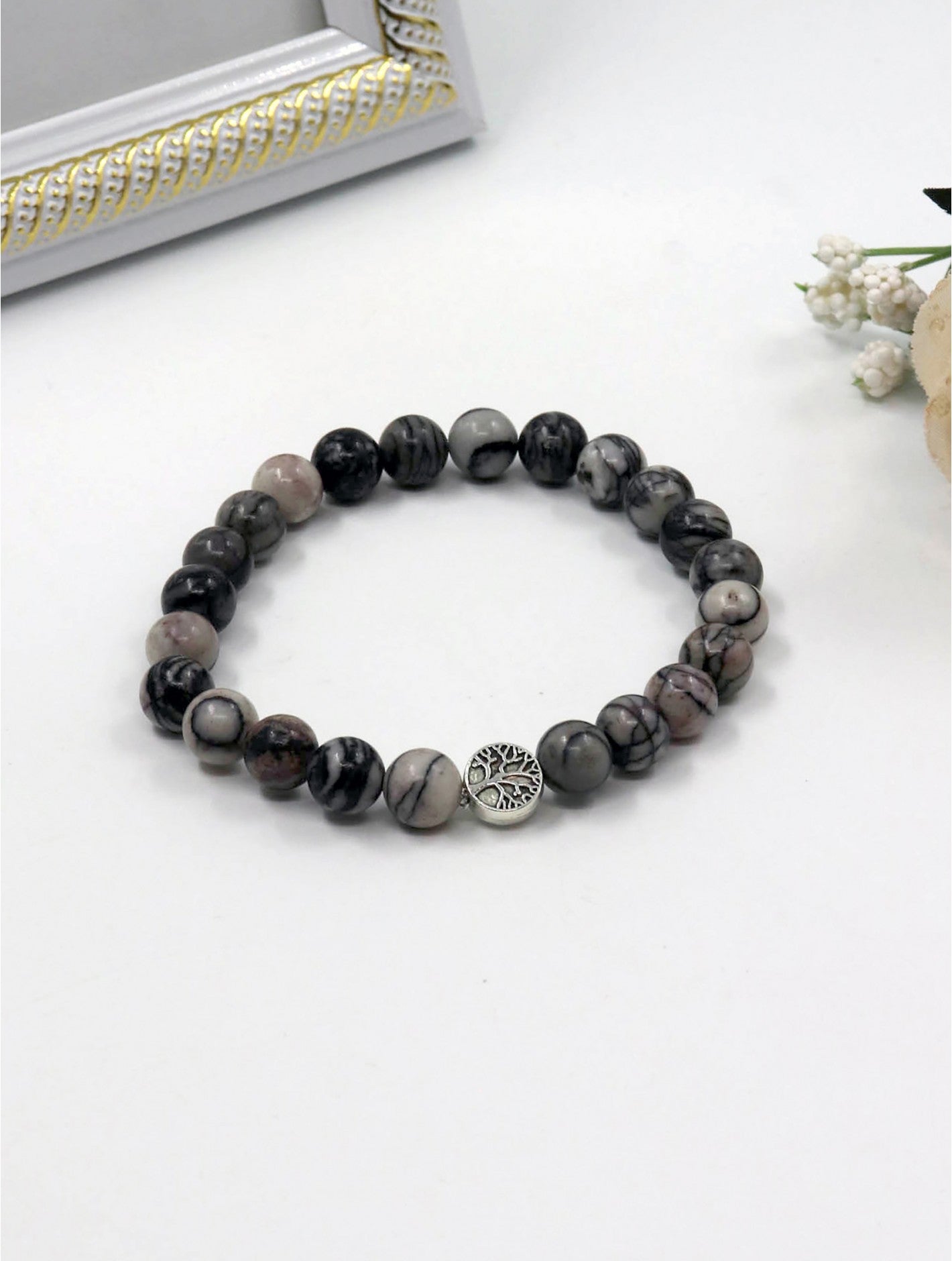 Blessings Bead Bracelet: Picasso Stone