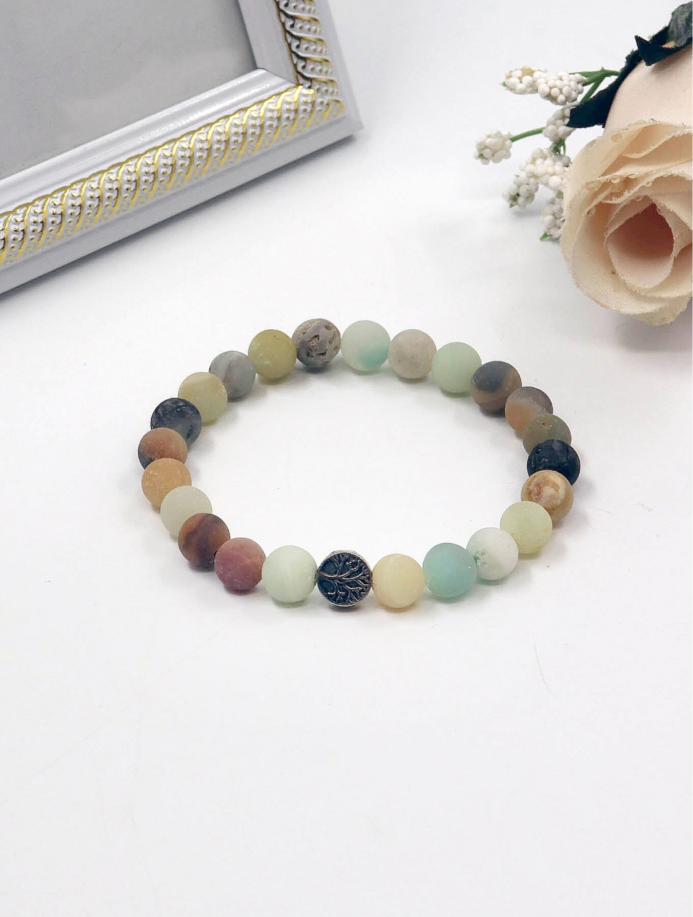 Blessing Bead Bracelet-Amazonite