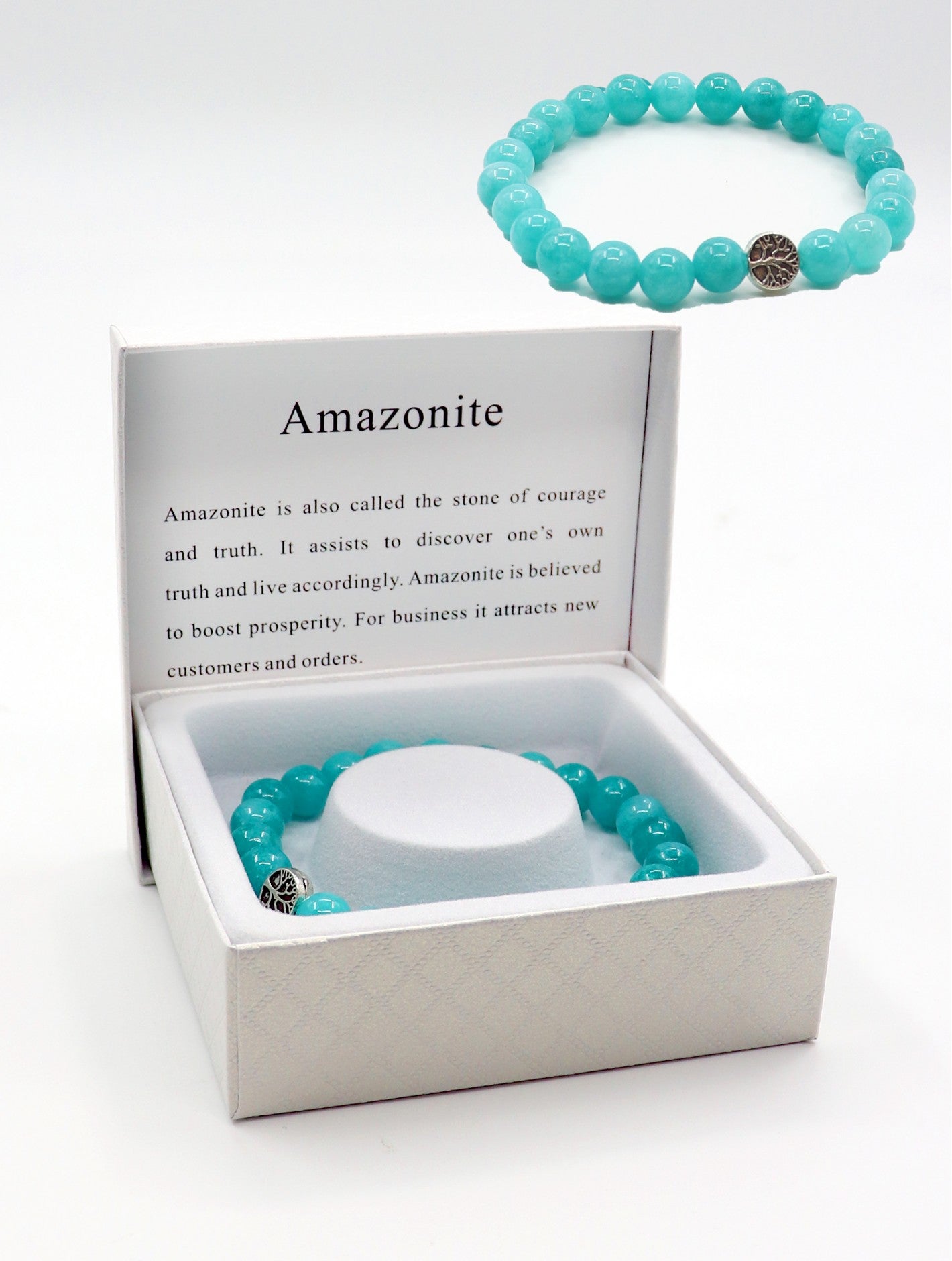 Blessing Bead Bracelet-Amazonite