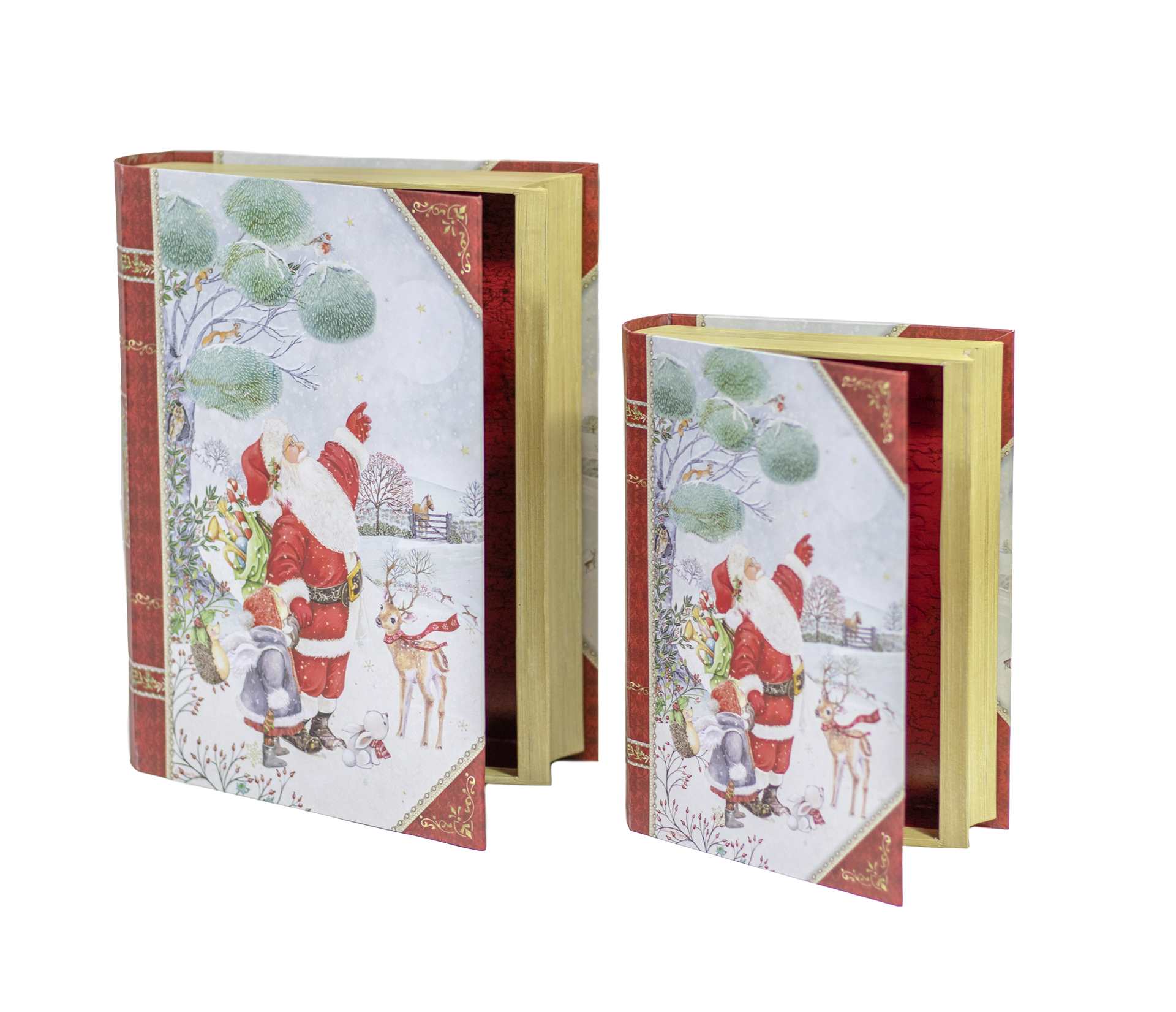 Christmas Book Gift Boxes