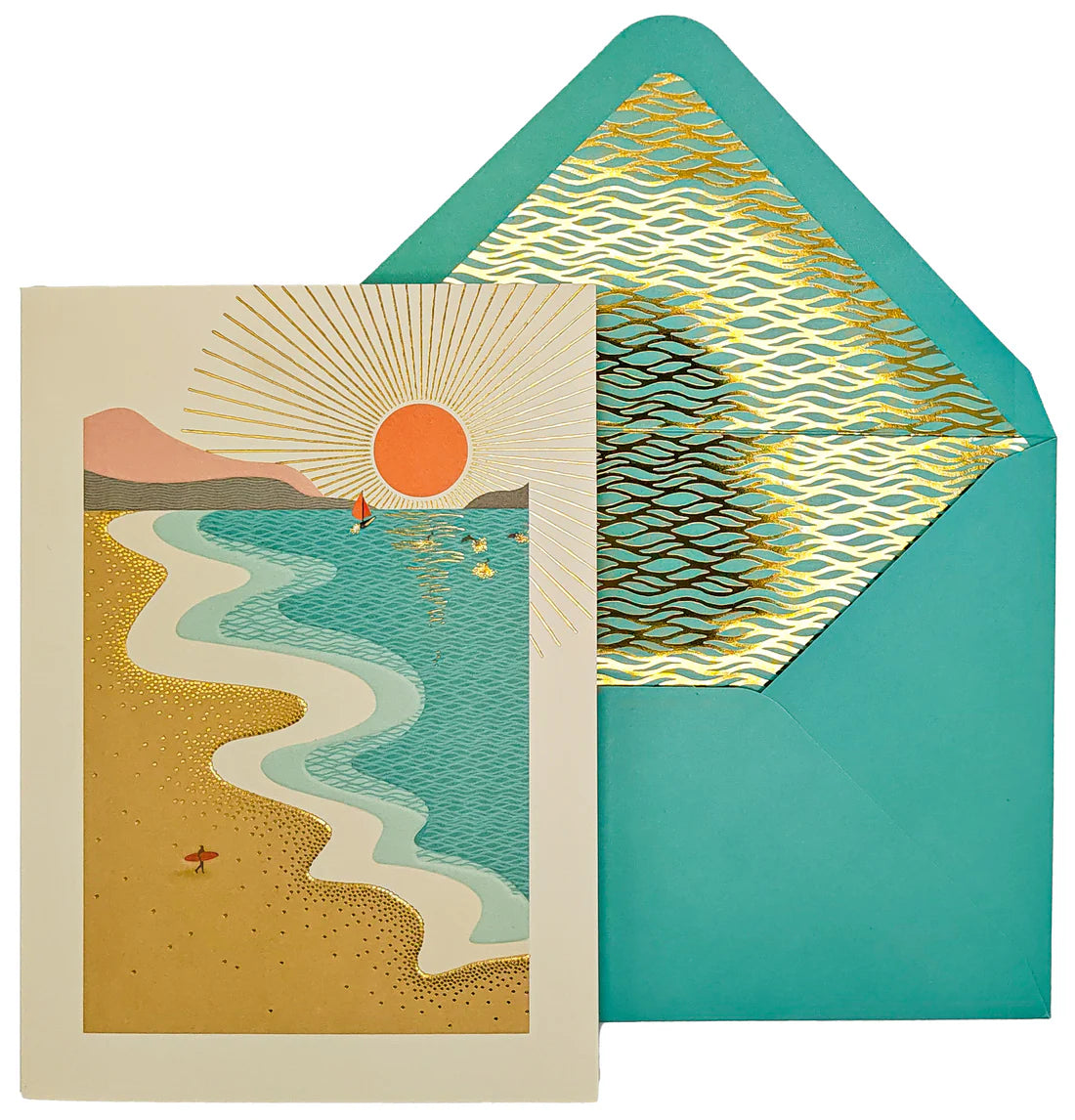 Birthday Card-Beach Scene