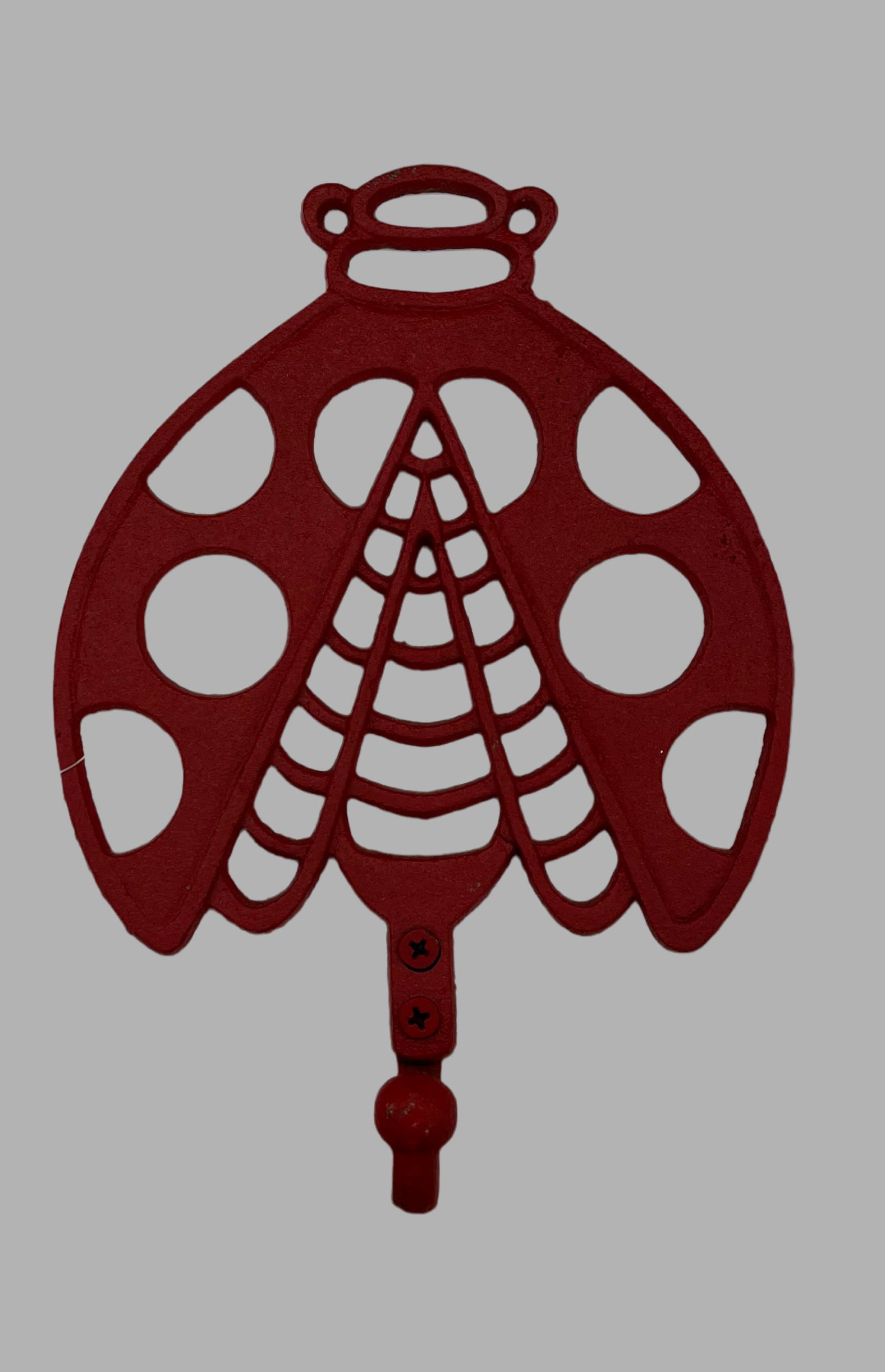 Large Red Ladybug Hook