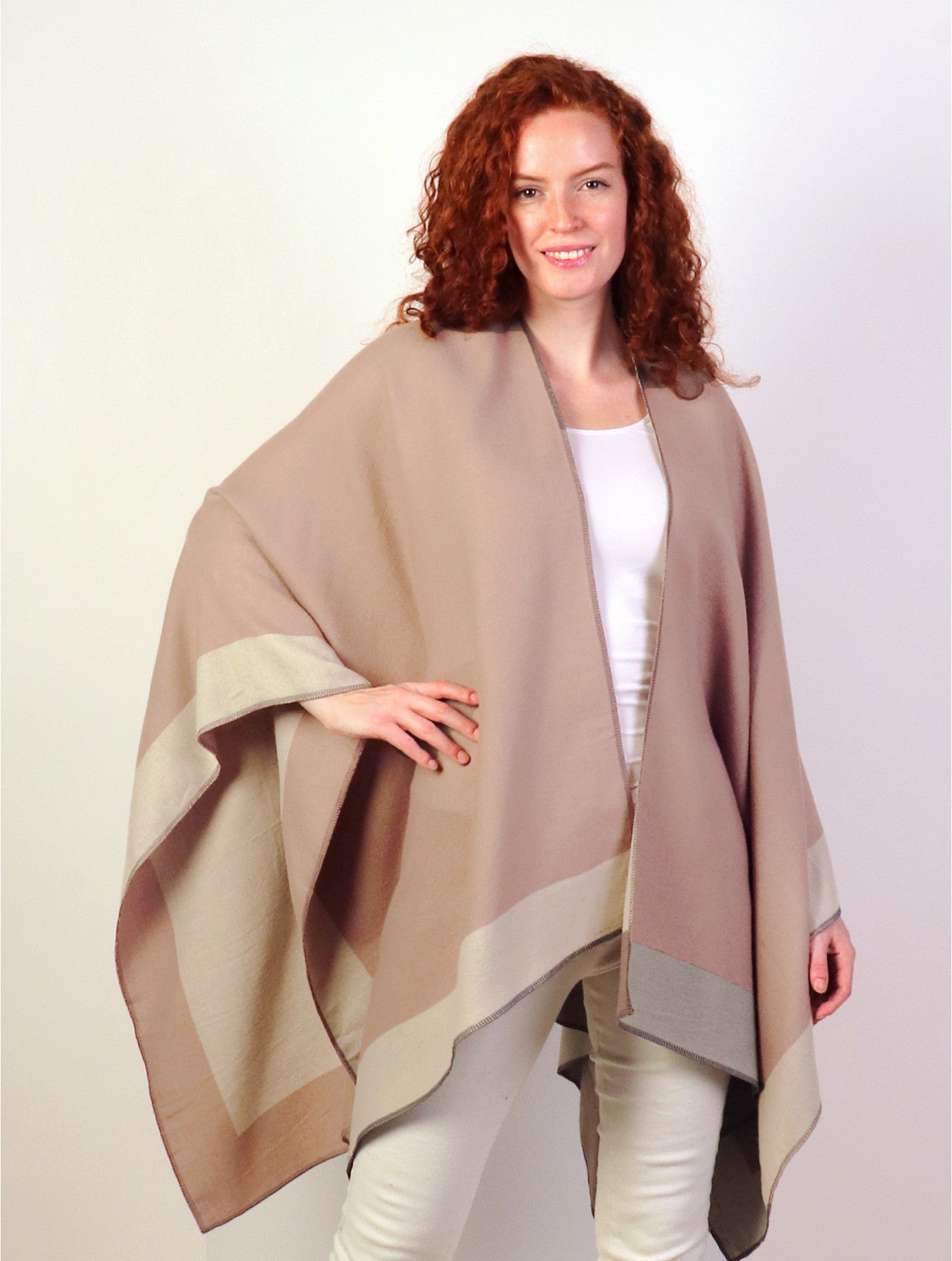 Open Front Cape