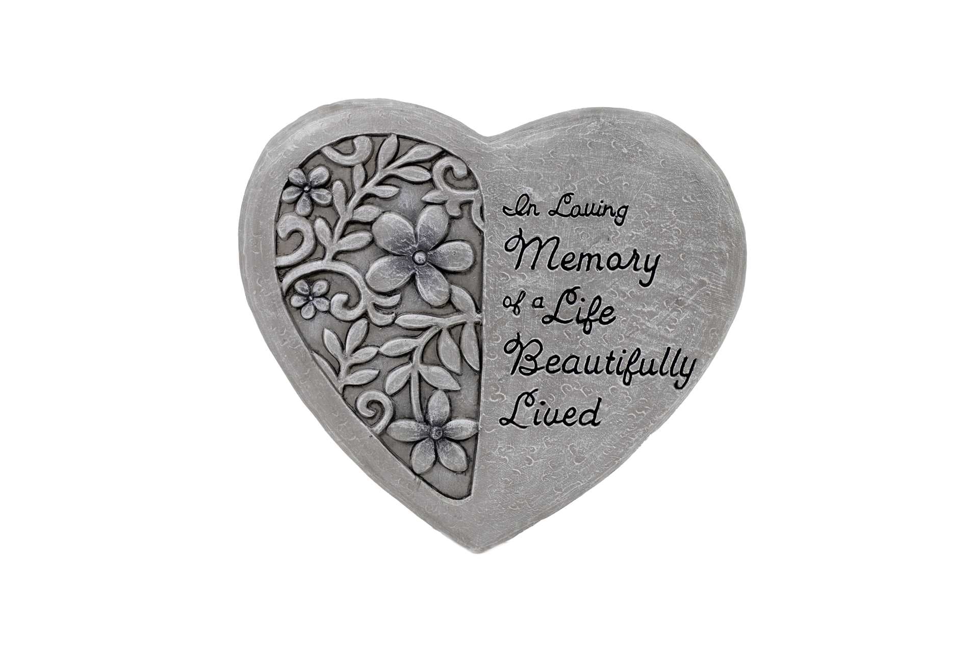 Memorial Heart Stepping Stone