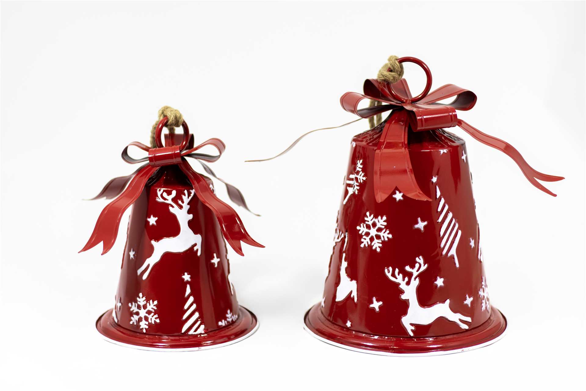 Red Christmas Bells
