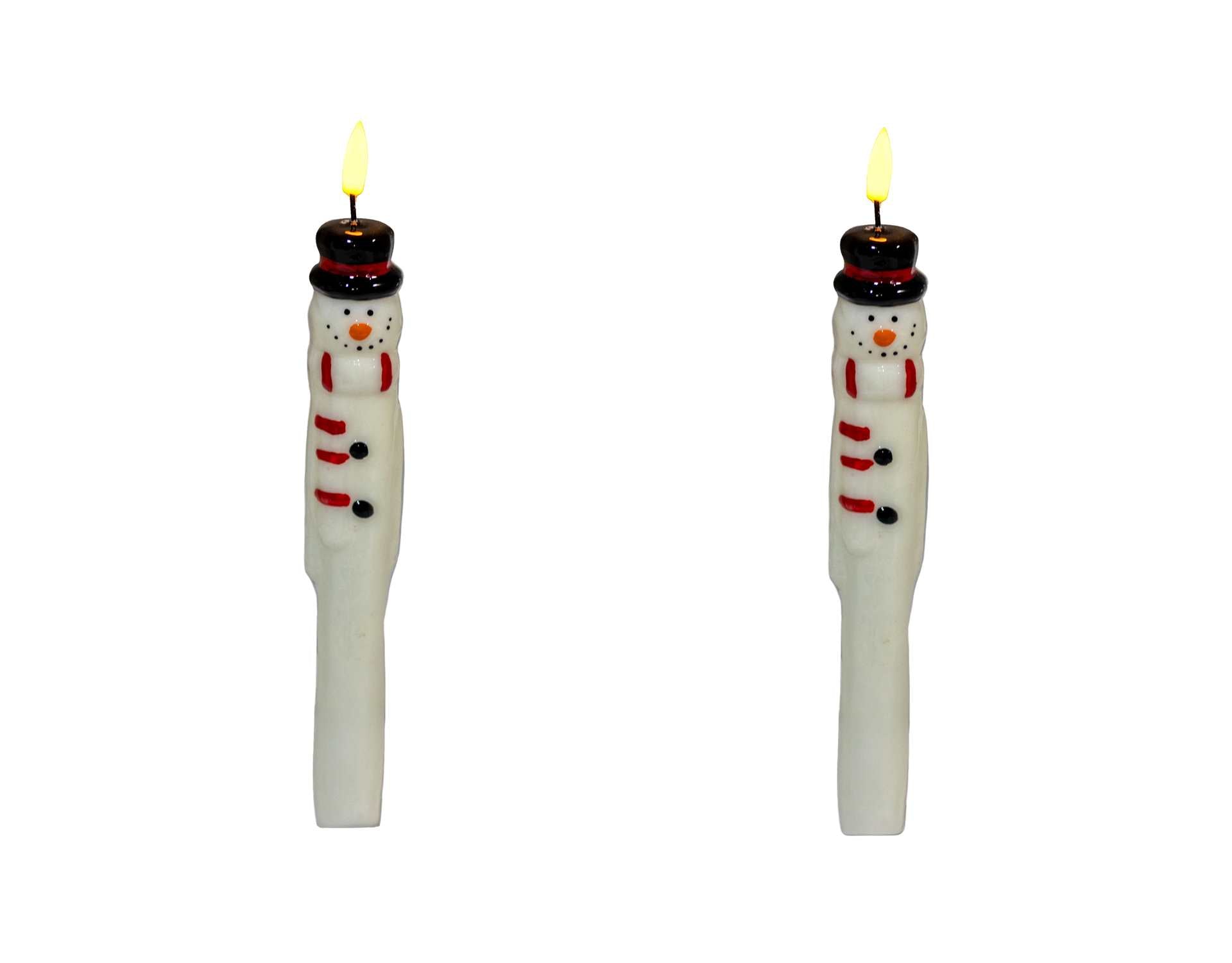 Snowman Battery Operated Candle-2 pack