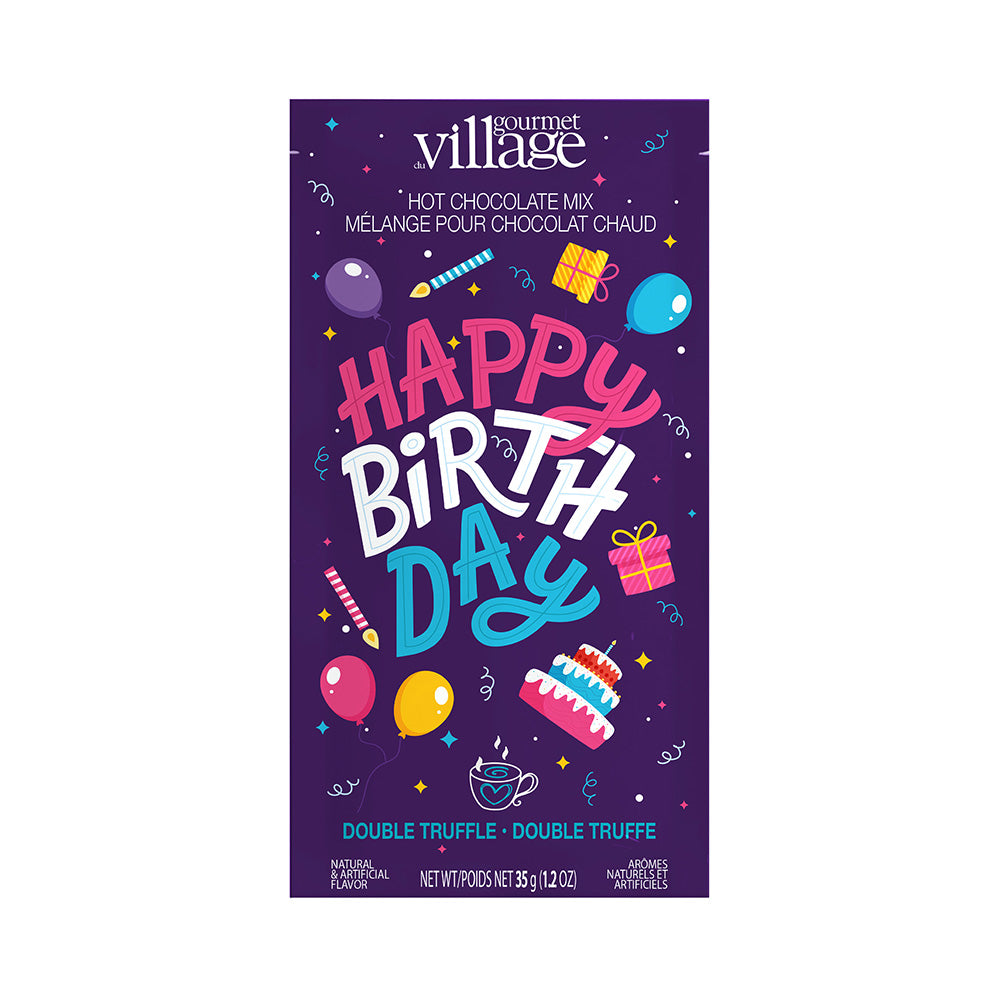 Gourmet Village Hot Chocolate: Happy Birthday