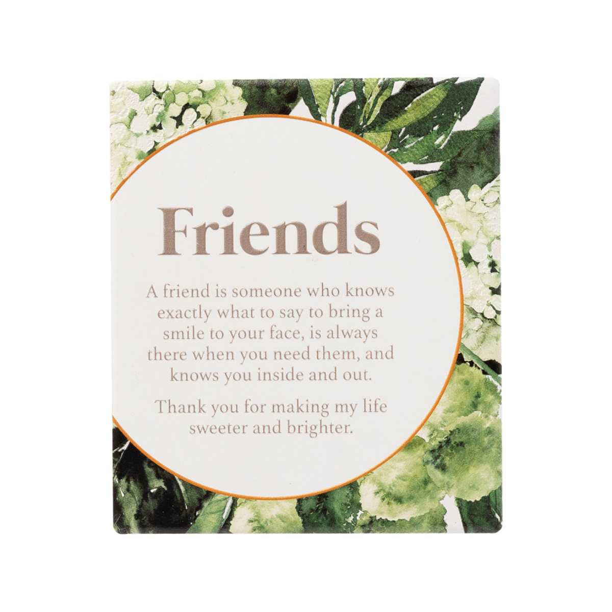 Friends Table Plaque