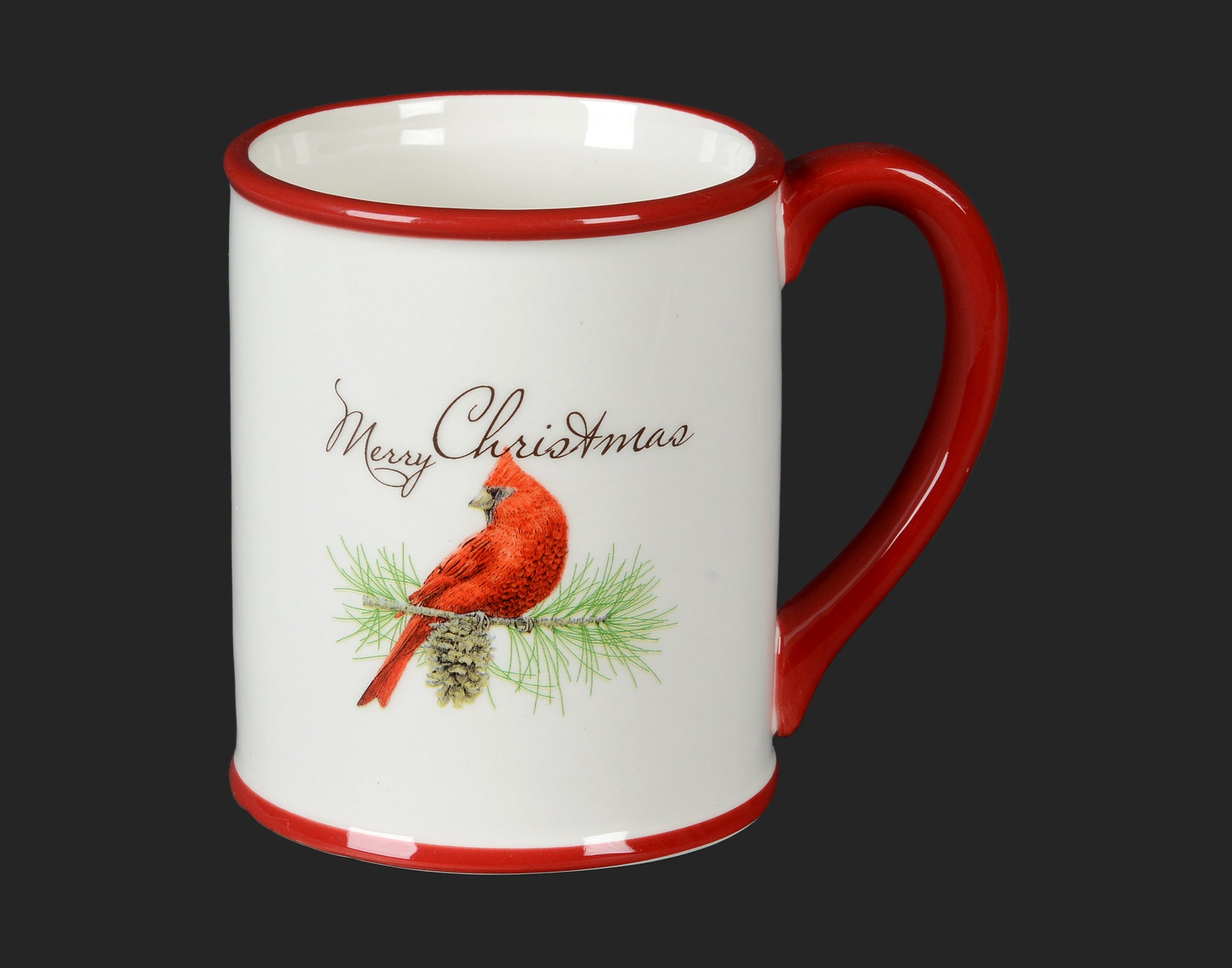 Merry Christmas Cardinal Mug