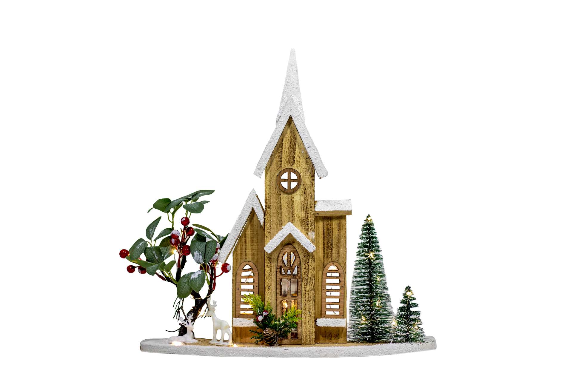 Wooden Christmas Church