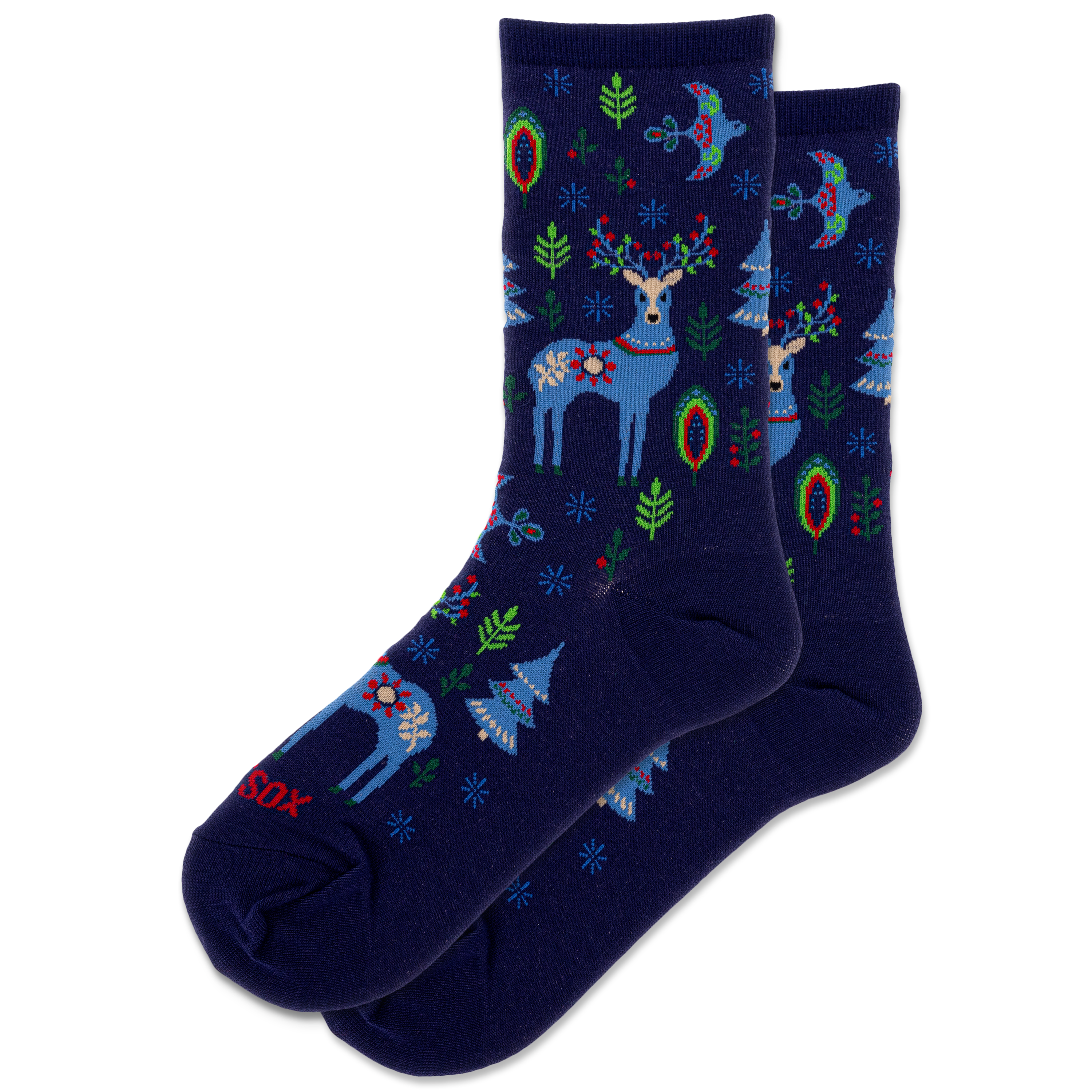 Hot Sox Ladies Sock-Reindeer
