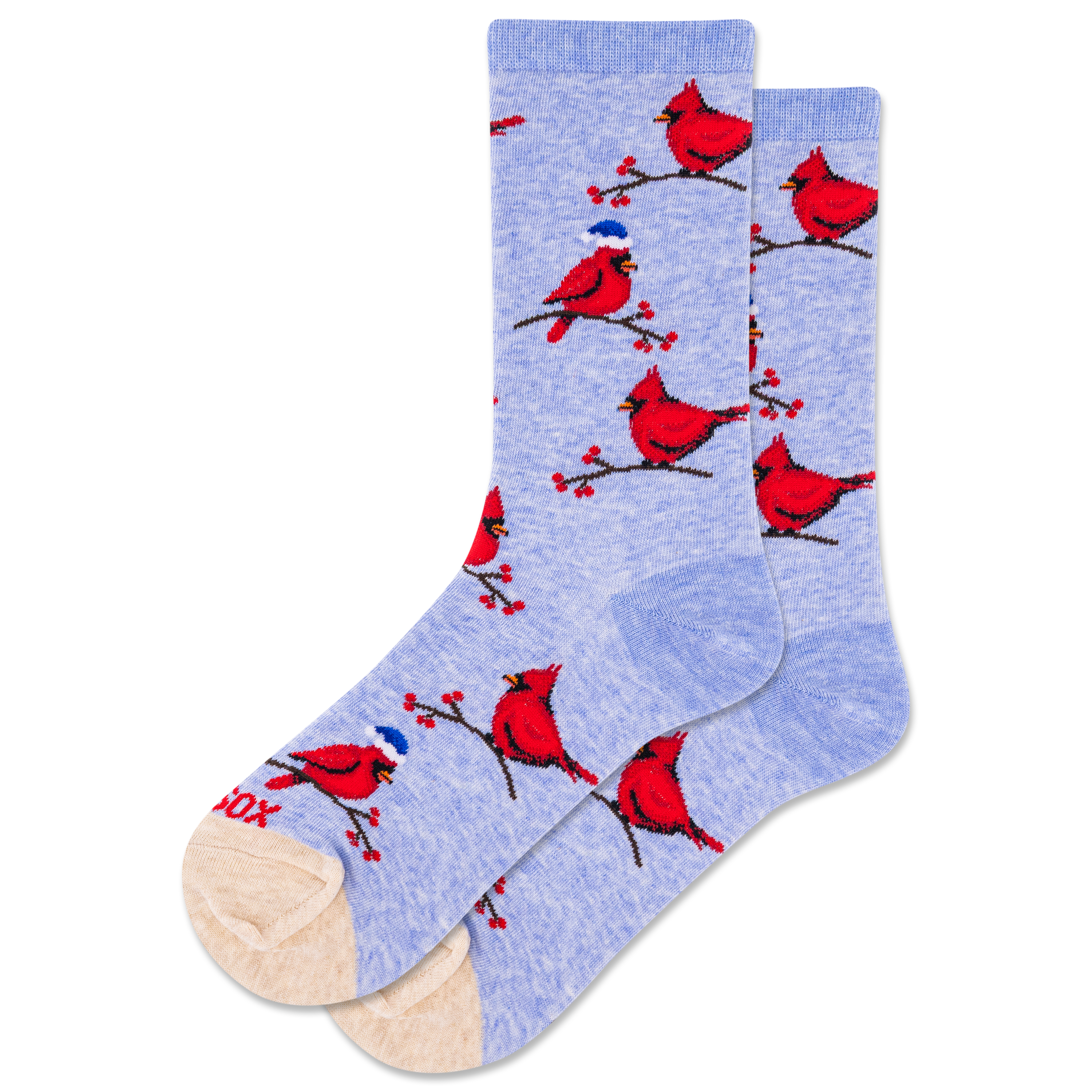 Hot Sox Ladies Sock-Cardinals