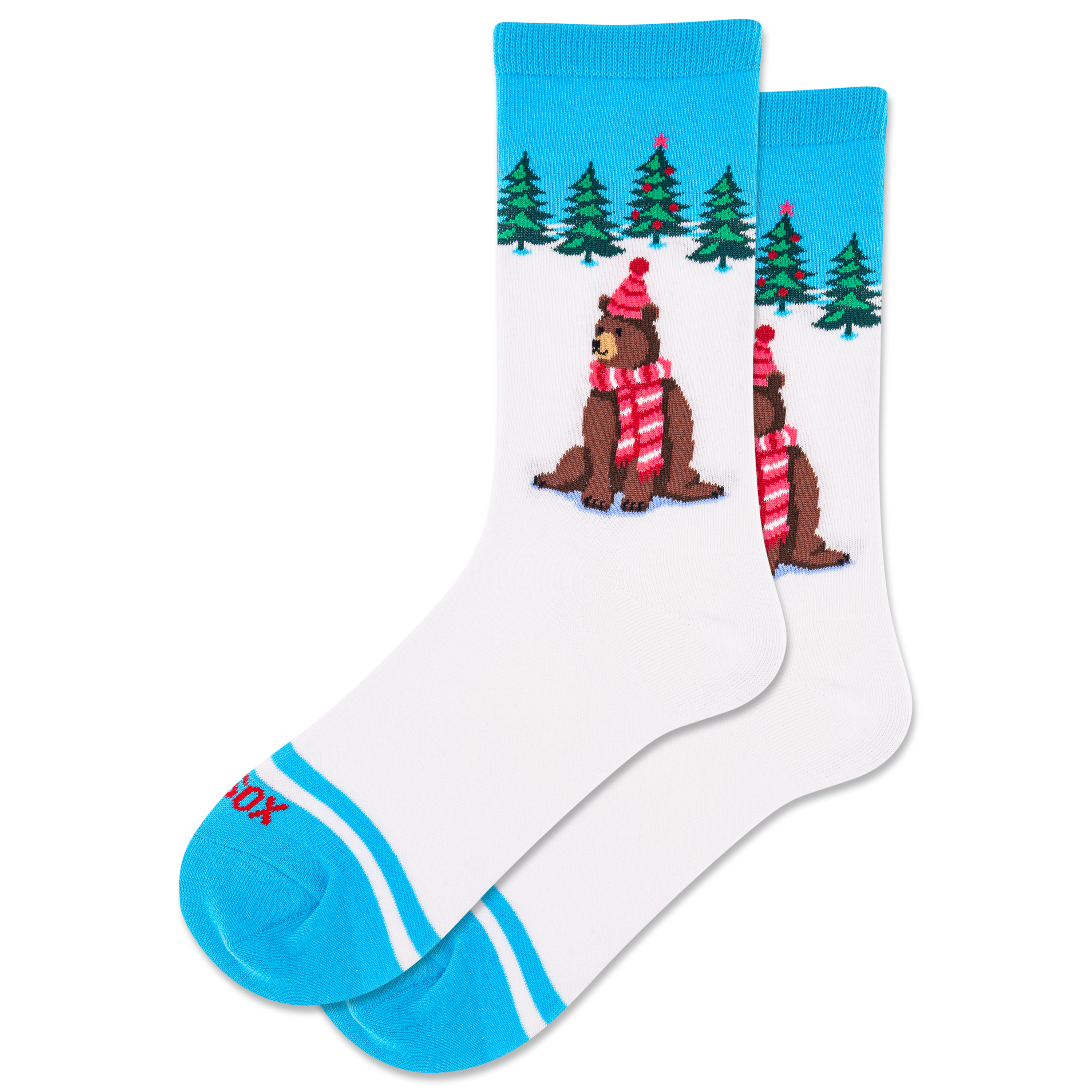 Hot Sox Ladies Sock-Winter Bear