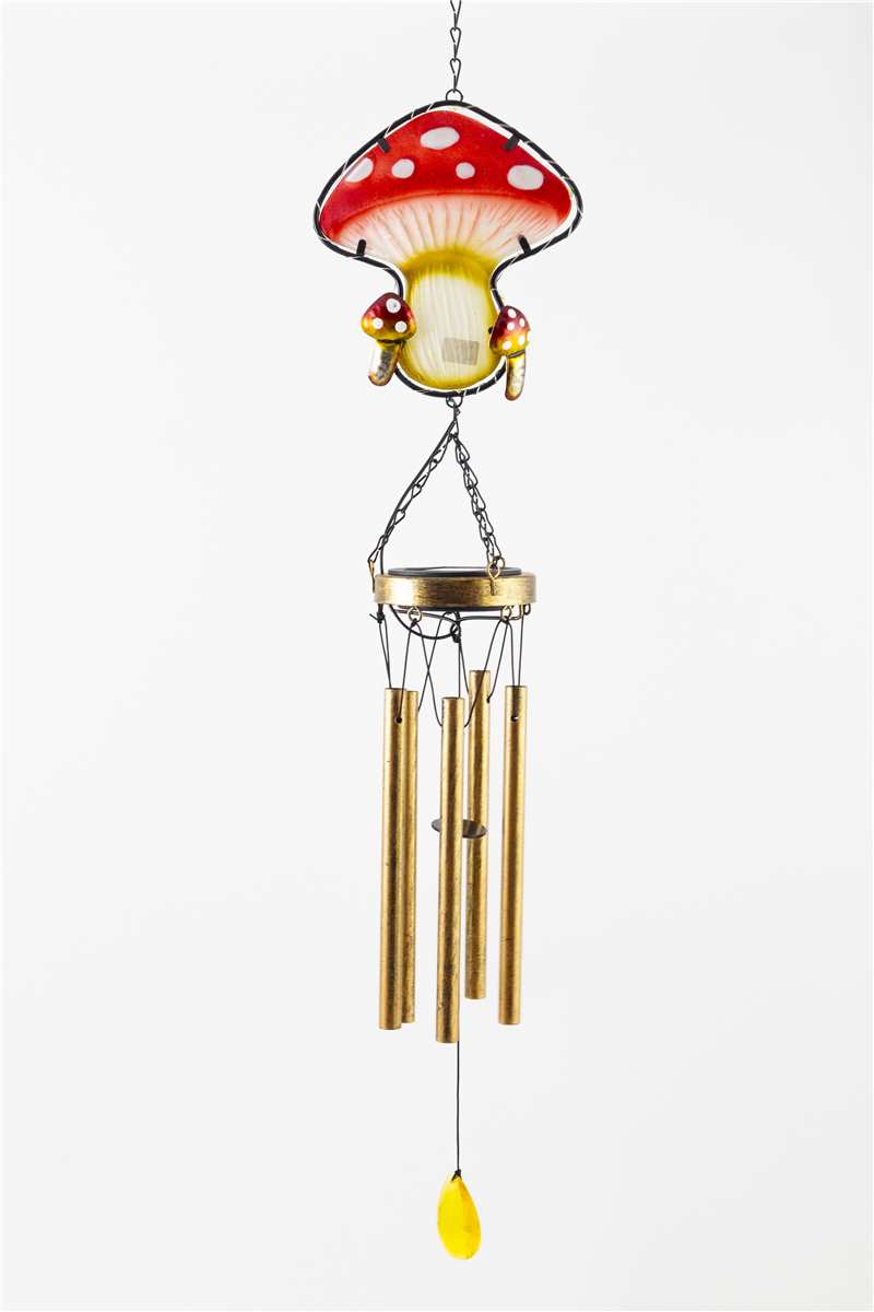 Solar Mushroom Windchime