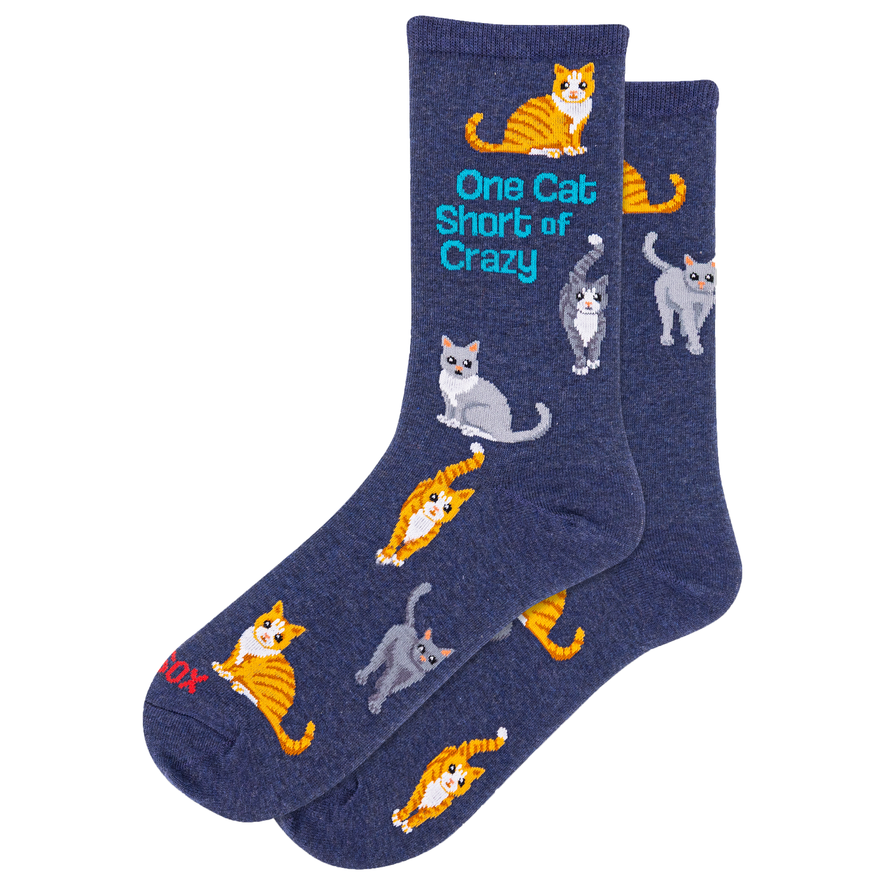 Hot Sox Ladies Sock-One Cat Short