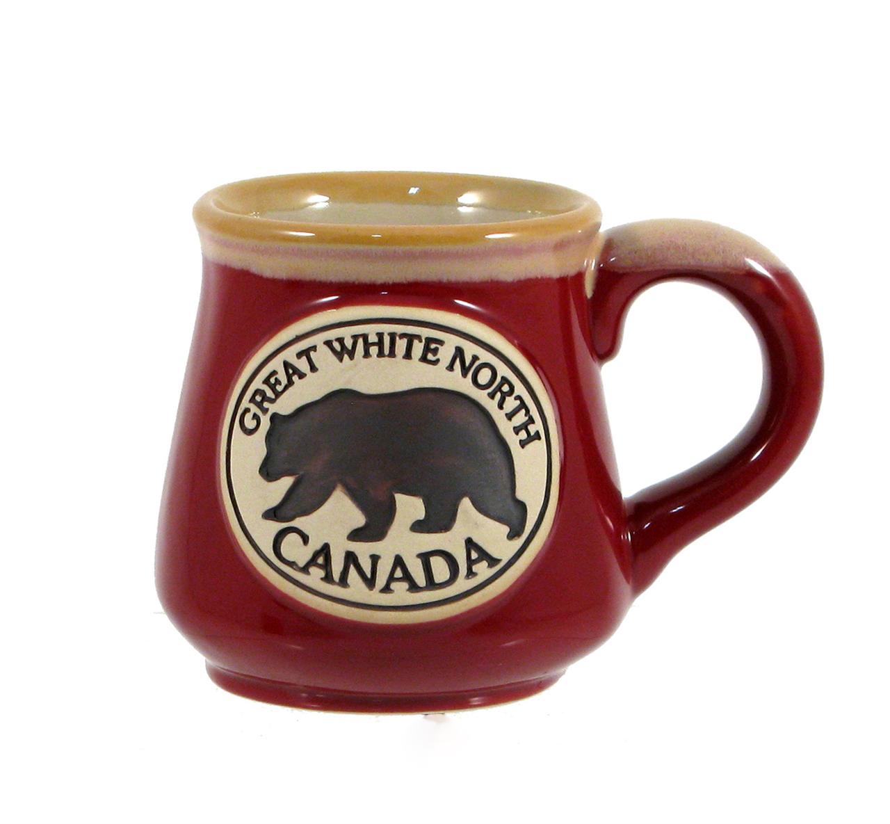 Pottery Style Mug: Great White North