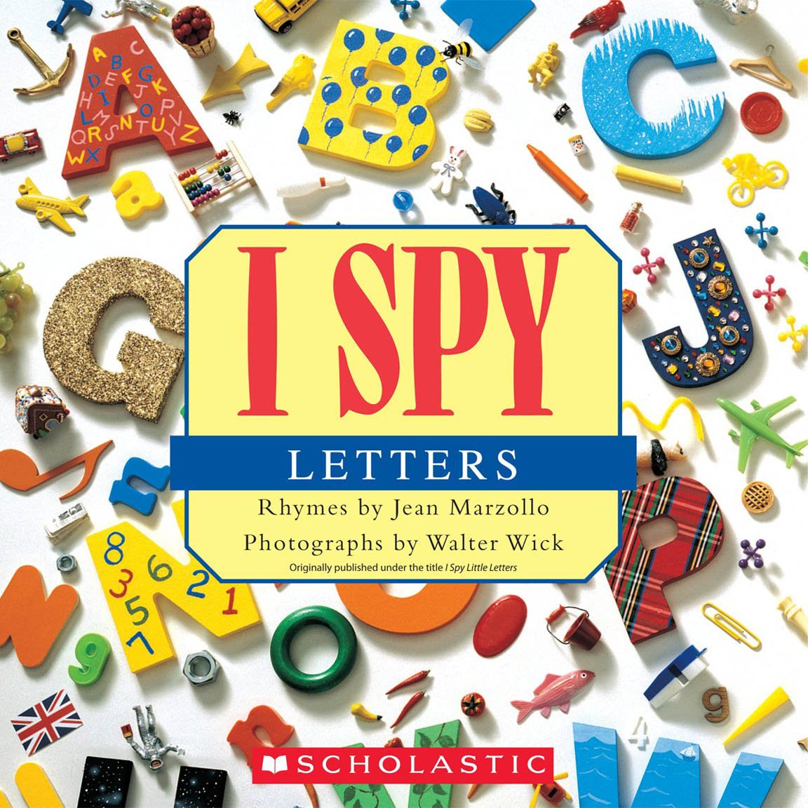 I Spy Letters Book
