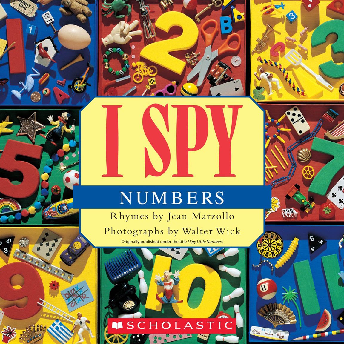 I Spy Numbers Book