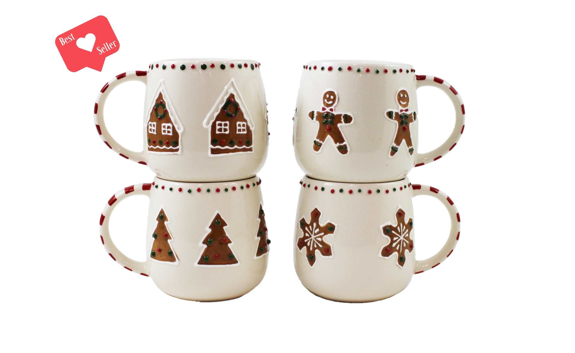 Gingerbread Theme Mugs