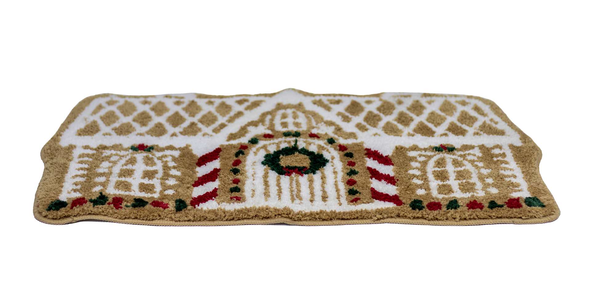 Gingerbread House Plush Mat