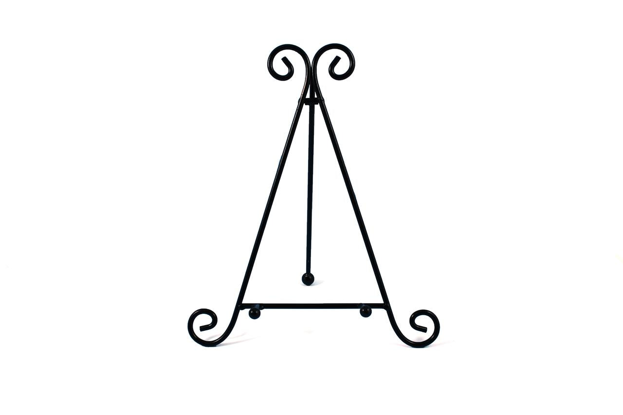 Black Metal Plate Stand