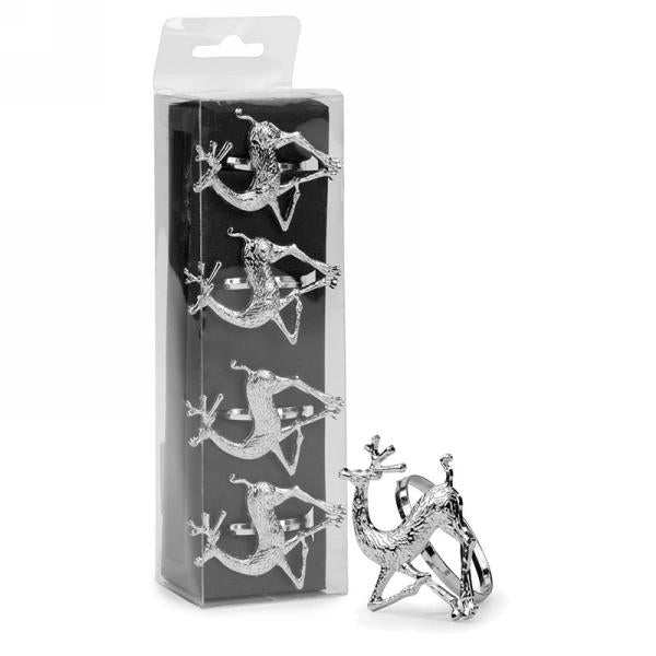 Silver Deer Napkin Ring