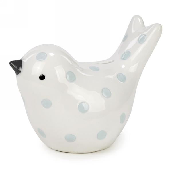 Polka Dot Bird Money Bank