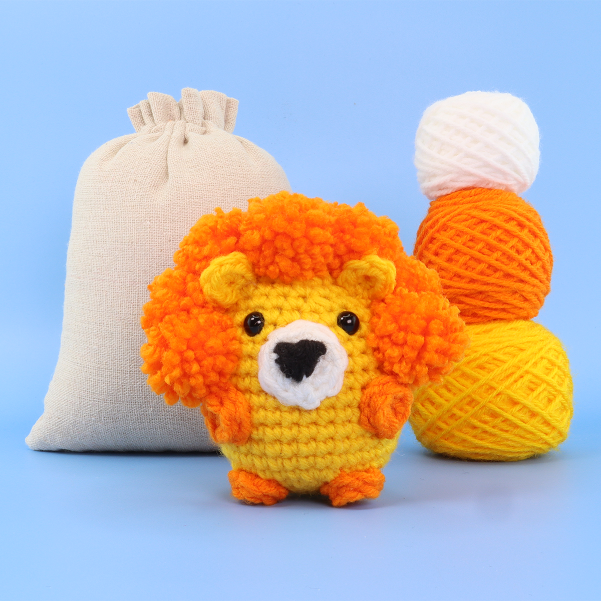 Crochet Kit: Leo The Lion