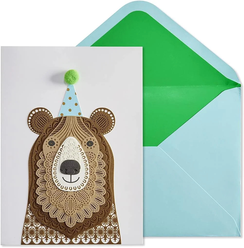 Birthday Card-Birthday Bear