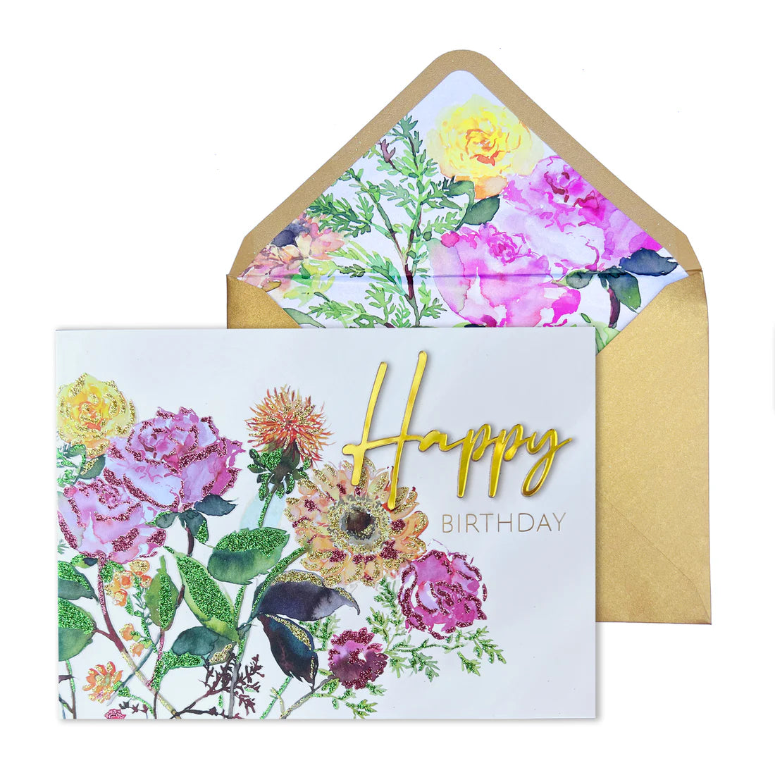 Birthday Card-Fresh Cut Flowers