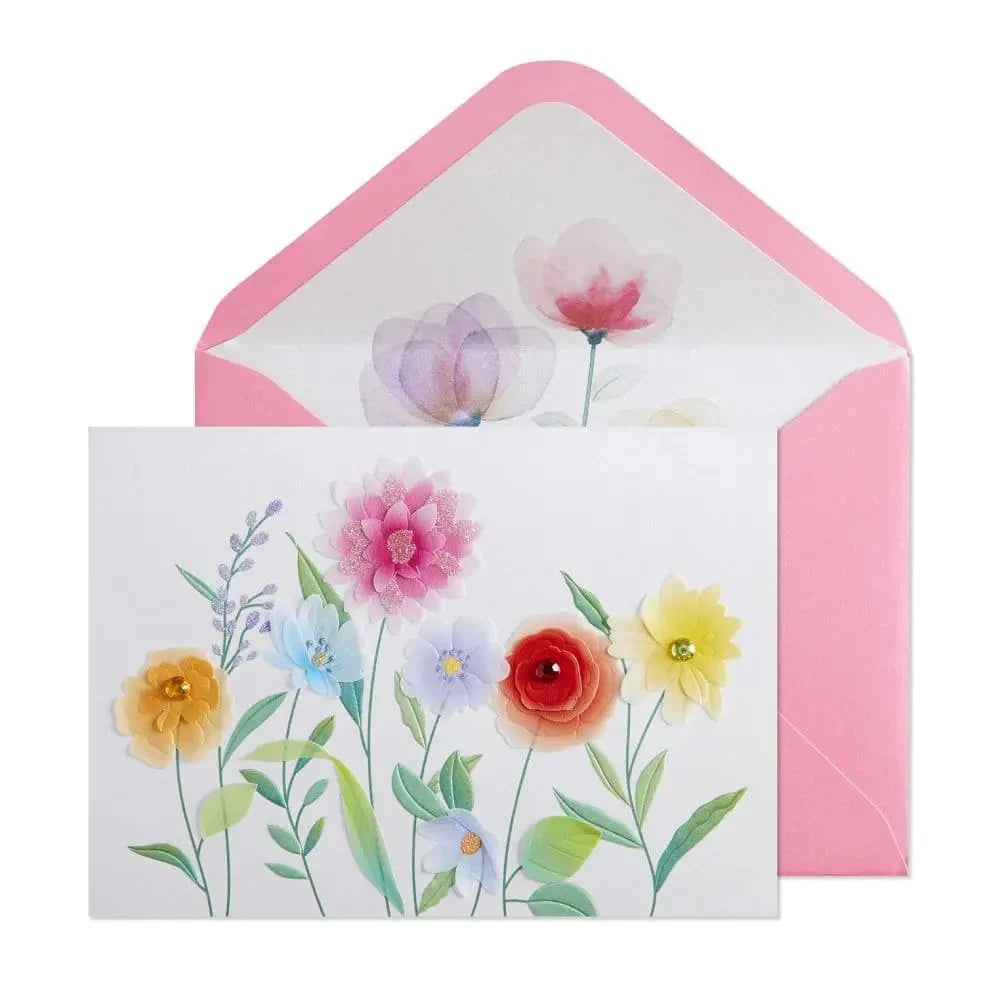 Blank Card-Growing Wildflowers