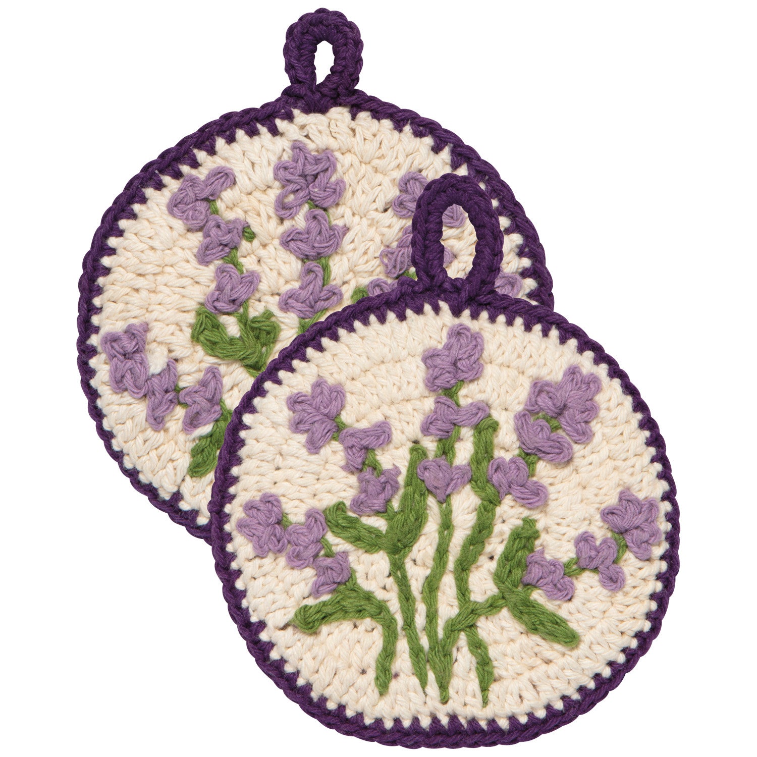 Crochet Sponges-Lavender 2 Pack