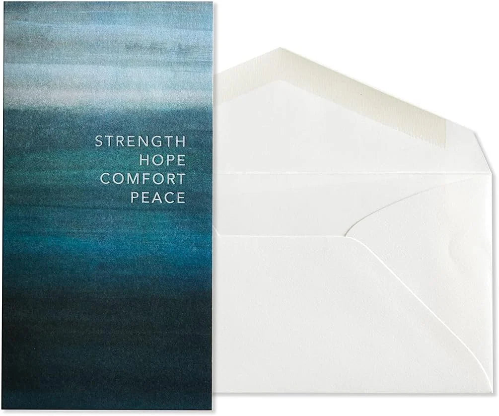 Sympathy Card-Watercolours