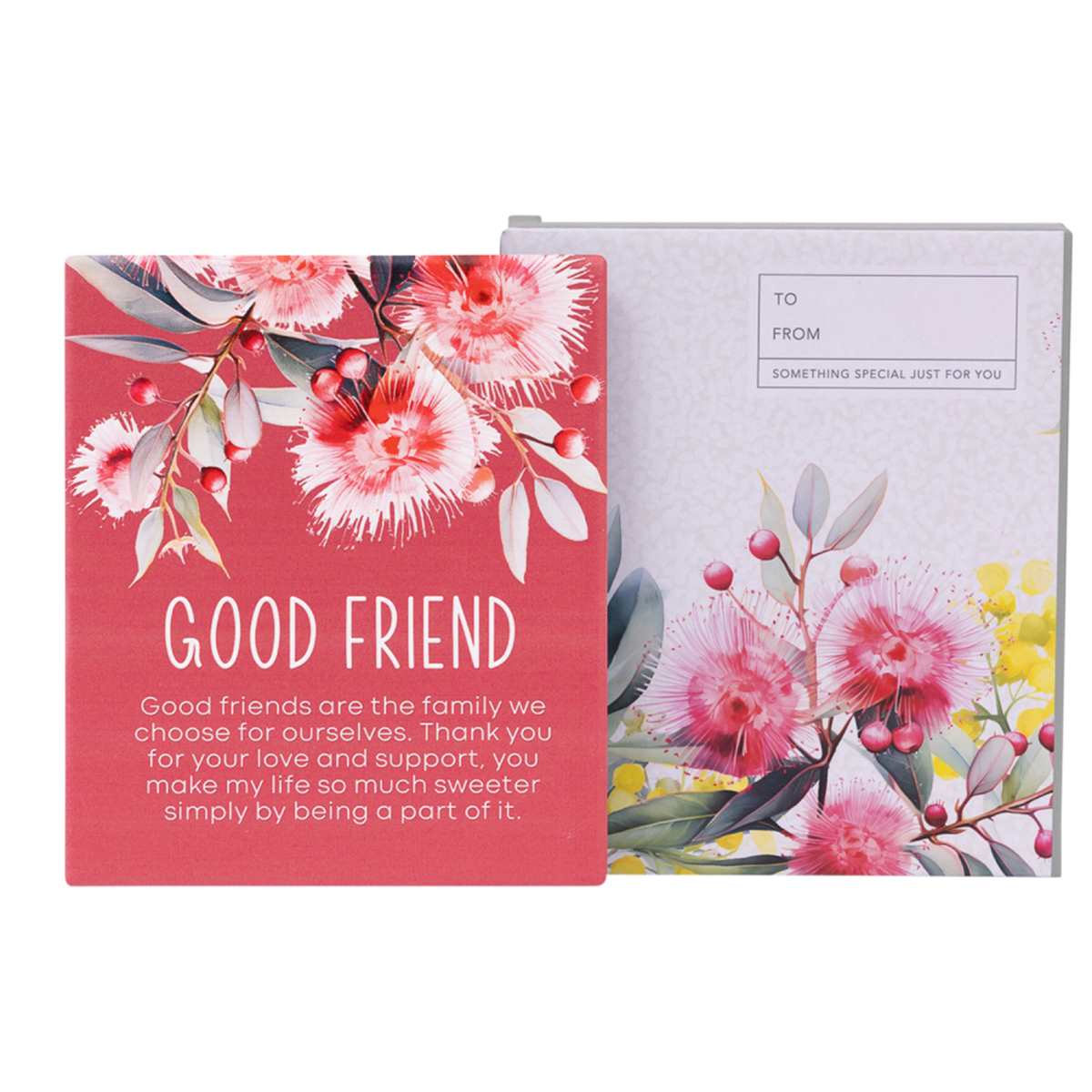 Native Blooms Plaque: Good Friend