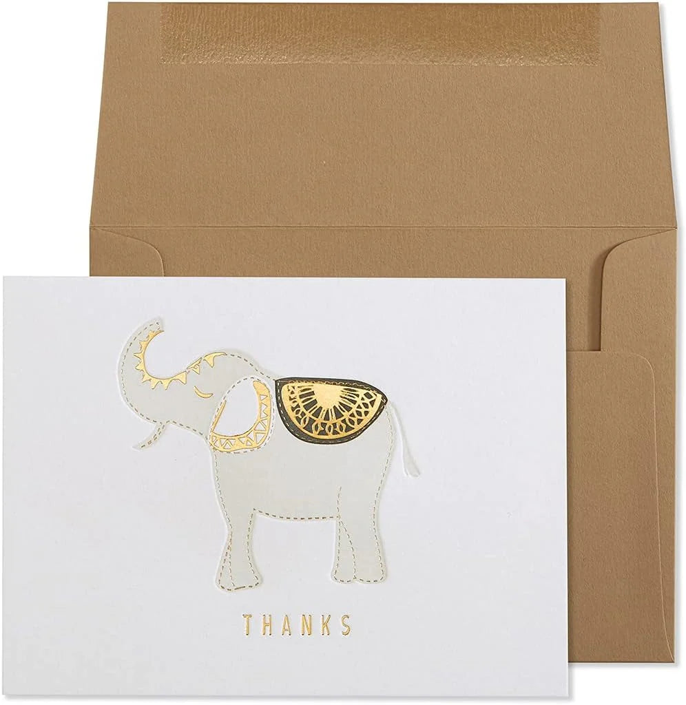 Thank You Card-Elephant Thank You