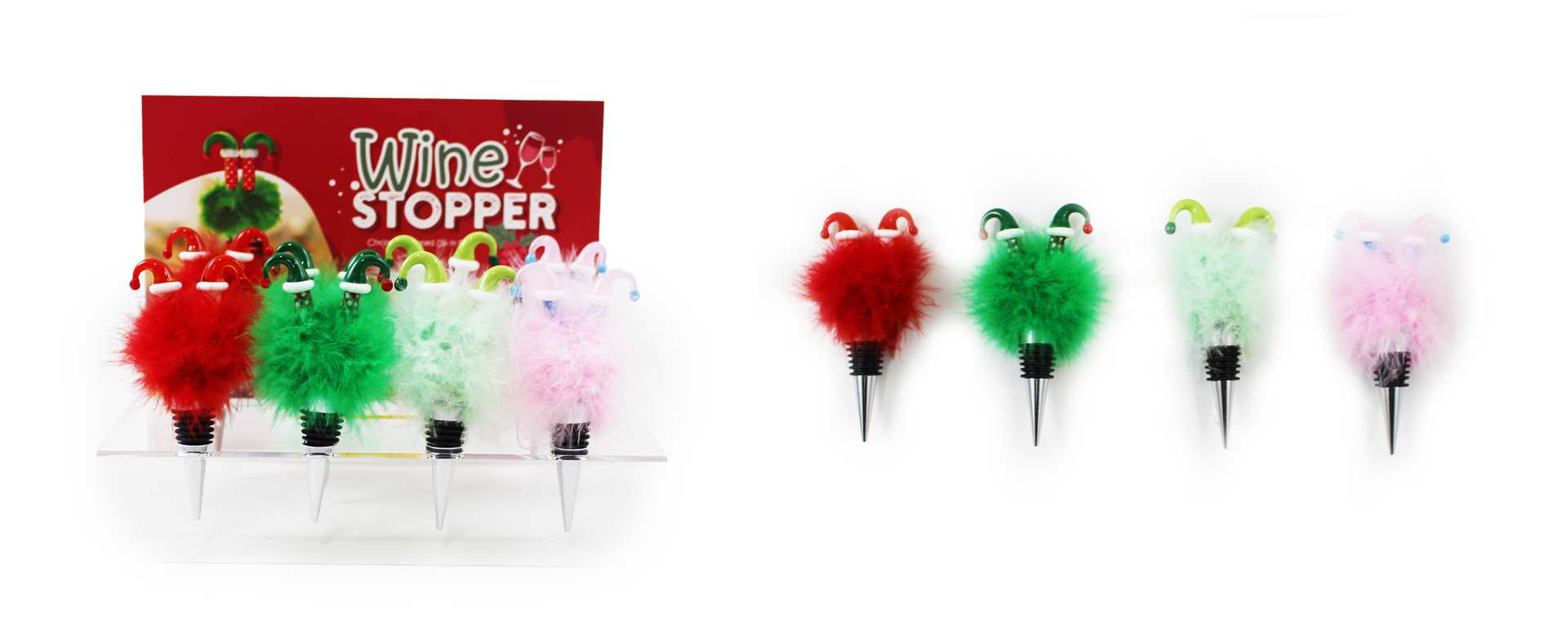 Christmas Wine Stoppers