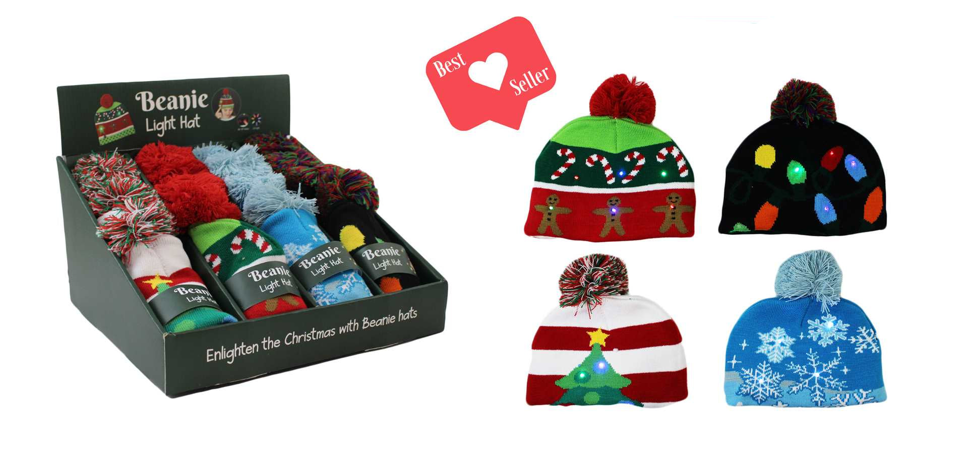 Holiday Light-Up Toque