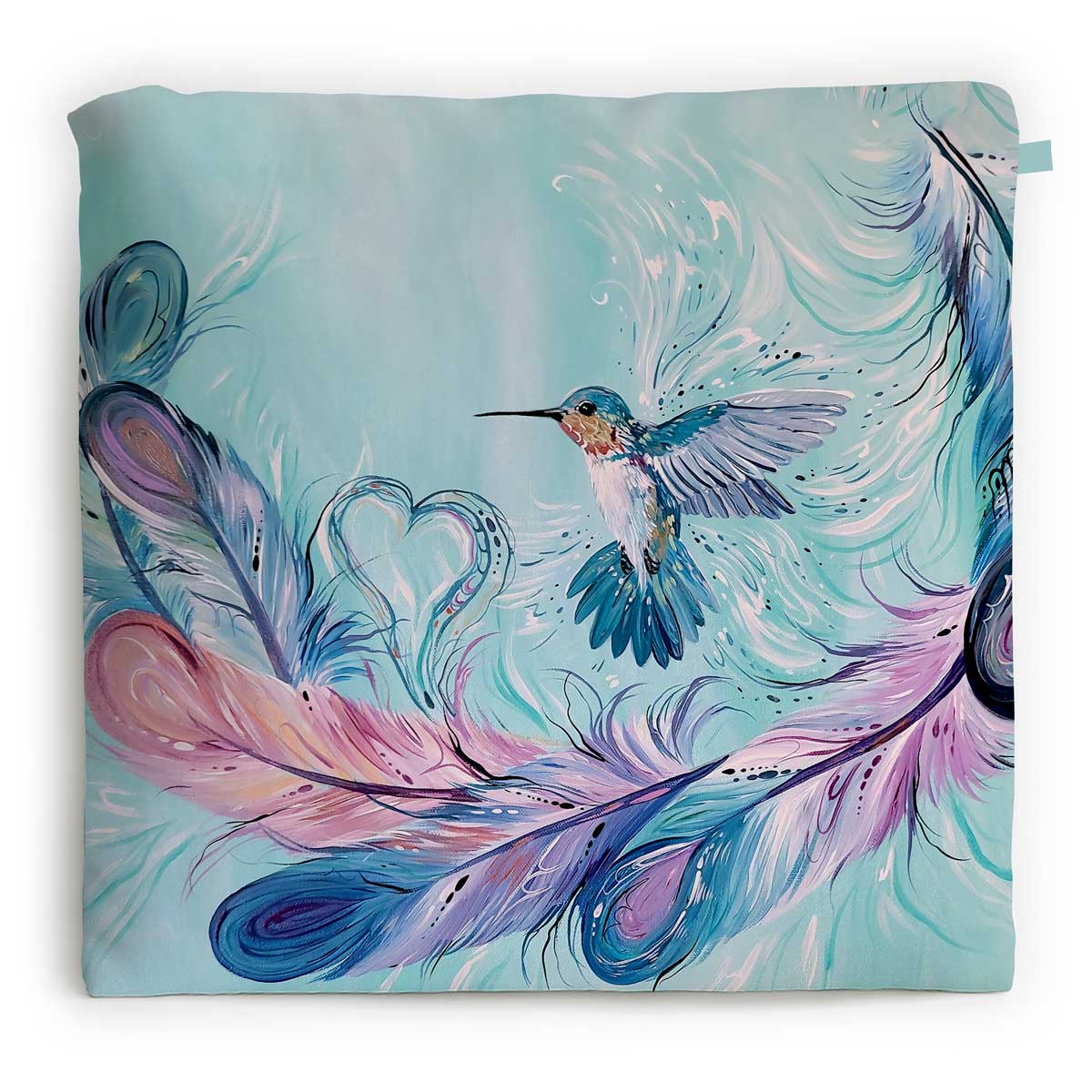 Indigenous Collection Shopping Bag - Hummingbird Feathers