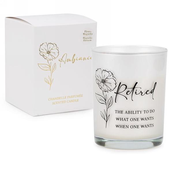 Double Wick Glass Candle