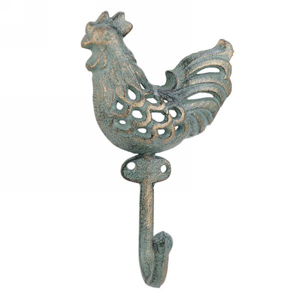 Metal Hen Wall Hook