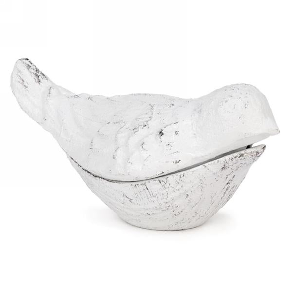 Metal Bird Trinket Box