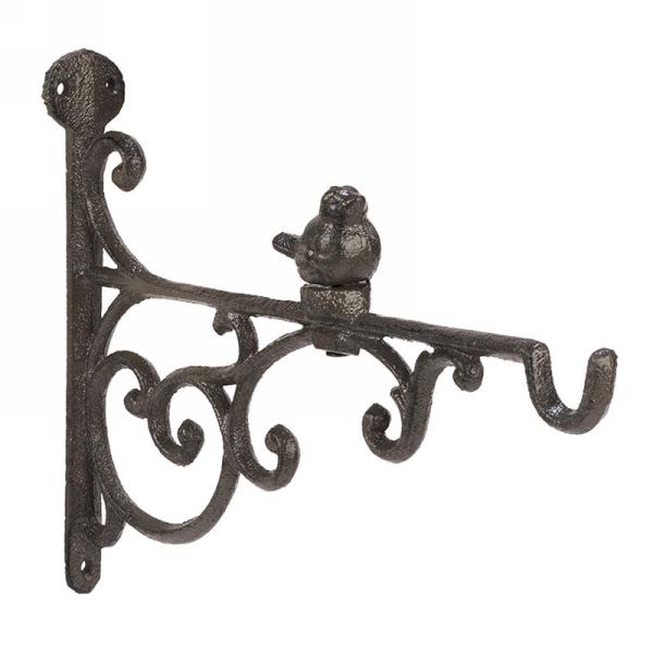 cast iron plant hanger hook Cast Iron Wall Plant Hook